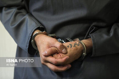 دستبند پلیس اندیمشک بر دستان قاتل فراری
