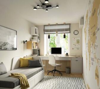 3 ایده دیزاین جذاب و دلربا برای اتاق خواب کوچک