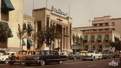 عکس/ شصت سال قبل؛ ساختمان بانک ملی