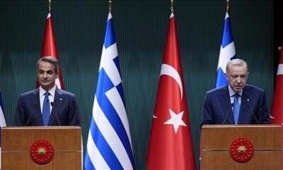 دیدار نخست‌وزیر یونان و رئیس‌جمهوری ترکیه