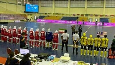 توقف تیم ملی هاکی بانوان برابر مالزی