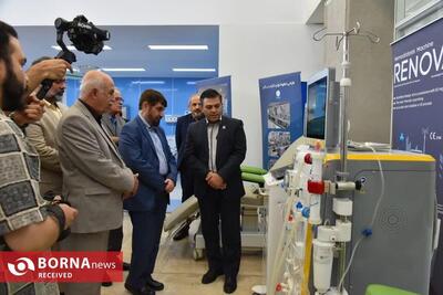 نمایشگاه دائمی تجهیزات پزشکی ساخت داخل در شهرآفتاب افتتاح شد
