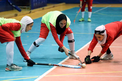 شکست تیم ملی هاکی سالنی زنان مقابل قزاقستان