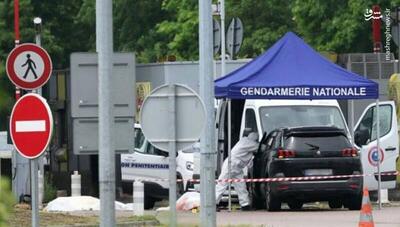 فیلم/ حمله افراد مسلح به خودروی انتقال زندانیان در فرانسه