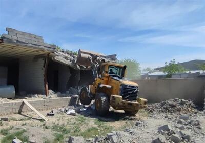 تخریب 9 ویلا در عباس‌آباد مازندران - تسنیم
