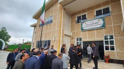 افتتاح بزرگترین و مجهزترین مدرسه روستایی کشور در خرماکلای مازندران با حضور رئیس جمهور