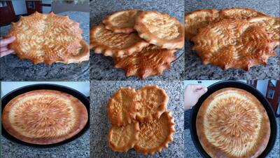نان فطیر افغانی خیلی خوشمزه است اگر امتحان نکنید پشیمان میشید!