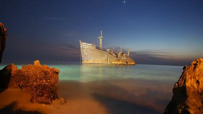 فیلم/ تصاویر ناراحت کننده این بار از کیش؛ کمر کشتی یونانی شکست | اقتصاد24