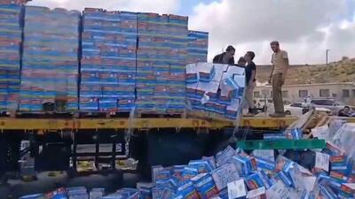 کابینه اسرائیل در تخریب کمک‌های ارسالی به غزه دست دارد