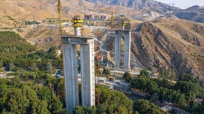 احداث بلندترین پل خاورمیانه بر روی رودخانه کرج