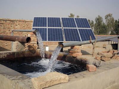 نیروگاه خورشیدی برای چاه‌موتورهای کشاورزی شمال کرمان احداث می‌شود