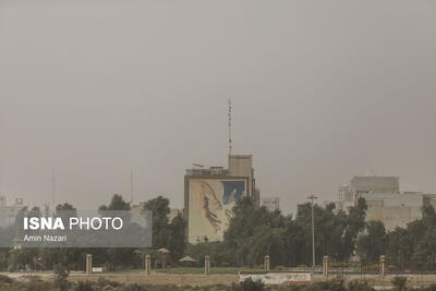 وضعیت «نارنجی» هوا در سه شهر خوزستان