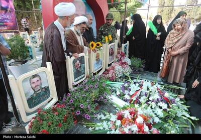 عکس/مراسم چهلمین روز شهادت سردار زاهدی در اصفهان