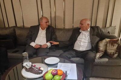 رییس فدراسیون فوتبال ایران با همتای فلسطین دیدار کرد