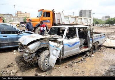 خسارات سیل در محله سیدی مشهد- عکس خبری تسنیم | Tasnim