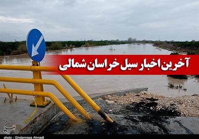 سیلاب در محورهای خراسان شمالی/ حجم خسارات بالاست- فیلم فیلم استان تسنیم | Tasnim
