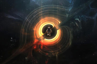 چرا برخی فیزیک‌دان‌ها فکر می‌کنند درون سیاه‌چاله زندگی می‌کنیم؟ - زومیت