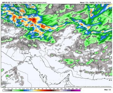 موج بارشی جدید در راه ایران / باران شدید در بخش‌های وسیعی از کشور