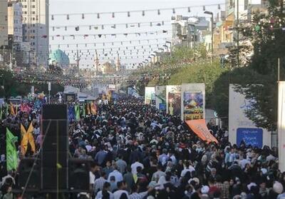 حضور مردم در جشن امام رضایی‌ها | ویدئو