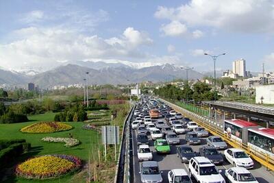 در این محور بزرگراهی تهران ۹ کیلومتر گردش های اضافی کم می شود | بهره برداری از این پل چپ گرد بار ترافیک چمران را کاهش می دهد