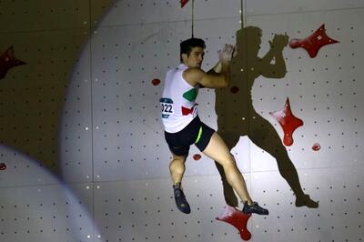 صعود رضا علیپور به مرحله نهایی سنگ‌نوردی انتخابی المپیک