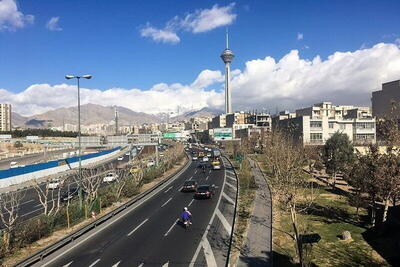 کیفیت هوای تهران در شرایط «پاک»