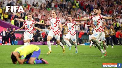 خاطره انگیز؛ حذف برزیل توسط کرواسی در جام جهانی 2022 - پارس فوتبال | خبرگزاری فوتبال ایران | ParsFootball