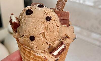 طرز تهیه بستنی دالگونا کافی | یک بستنی با طعم جدید و بینظیر برای روزهای گرم