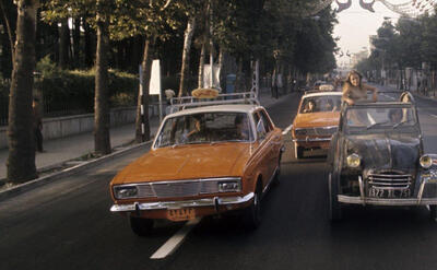 تصویری دیدنی از تاکسی‌های تهران قبل از انقلاب + عکس
