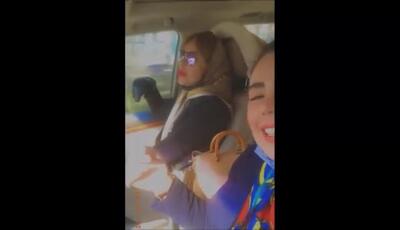 ویدیو احساسی و دلنشین حدیث چهره پرداز مژگان بچه مهندس 3 و خواهرش / خانم بازیگر از خواهر دکترش رونمایی کرد