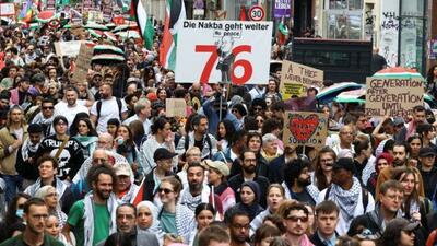 معترضان اروپایی خواستار آتش‌بس در غزه شدند