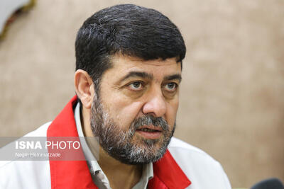 رئیس جمعیت هلال احمر به محل حادثه بالگرد رئیس جمهور رفت/اعزام ۴۰ تیم امدادی