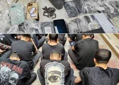 دستگیری ۲۶۰ دختر و پسر در پارتی شیطان پرستی