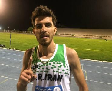 رکورد دوی 5000 متر ایران شکسته شد