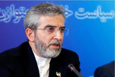 علی باقری، مسئول کمیته بین الملل و سرپرست وزارت خارجه شد
