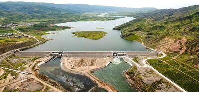 افتتاح سد  قیزقلعه‌سی  بزرگترین پروژه مرزی ایران و آذربایجان