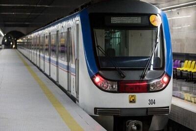 وقوع اختلال در خط 5 متروی تهران