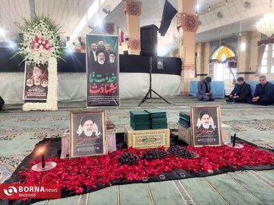 اجتماع بزرگ مردم عزادار شهرستان پاکدشت در سوگ رئیس جمهور شهید و همراهانش