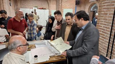 رویداد خوشنویسی « خط انرژی» با رویکرد مدیریت مصرف برق با ابزار هنر در قزوین برگزار شد 