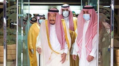 پادشاه عربستان تحت معاینات پزشکی قرار گرفت