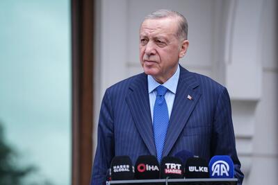 اردوغان: ترکیه در این روزهای تلخ در کنار ایران خواهد ایستاد