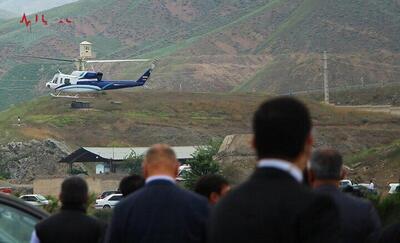 نخستین تصاویر از لاشه هلی‌کوپتر و پیکر شهدا حادثه سقوط بالگرد حامل رئیس‌جمهور