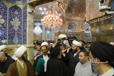 گزارش تصویری (2): مراسم تشییع پیکر آیت الله علی کورانی- شهر مقدس قم | خبرگزاری بین المللی شفقنا