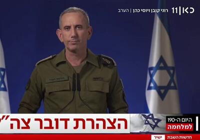 رسانه عبری: سخنگوی ارتش اسرائیل دروغ می‌گوید - تسنیم