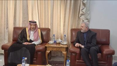حضور قائم مقام وزارت امور خارجه عربستان در سفارت ایران در ریاض