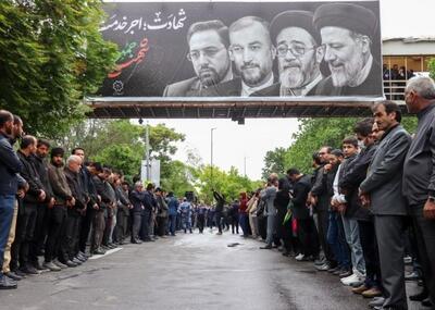 تشییع پیکر شهدای بالگرد ریاست‌جمهوری در تبریز