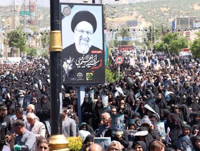 تجمع  مردم کهکیلویه و بویراحمد در سوگ خادم الرضا رئیس جمهور شهید