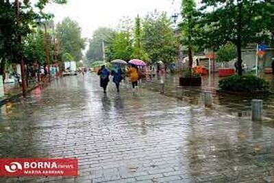 باران بیشتر نقاط استان همدان را فرا می گیرد