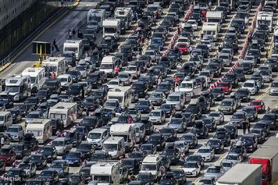 وضعیت ترافیکی آزادراه تهران- قزوین
