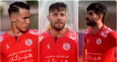 خودرو بازیکنان فوتبال چپ کرد |  تصادف سه بازیکن فوتبال در مسیر تهران +عکس